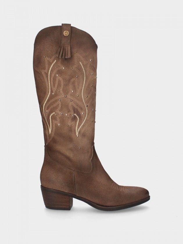 bottines tige haute
