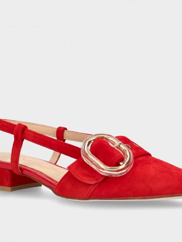 Zapatos rojos de Salto Baixo | Tienda online | MLV Shoes