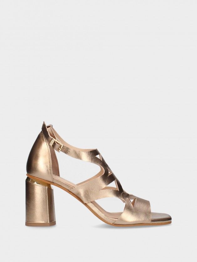 sandalias douradas 2019