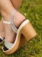 Medium Heel Sandals