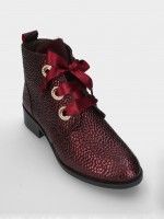 Botines  de Tacn Plano para Mujer