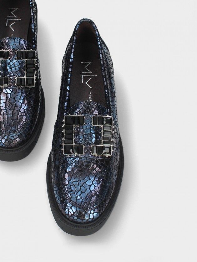 Mocassin  avec Plateforme Raquel 21