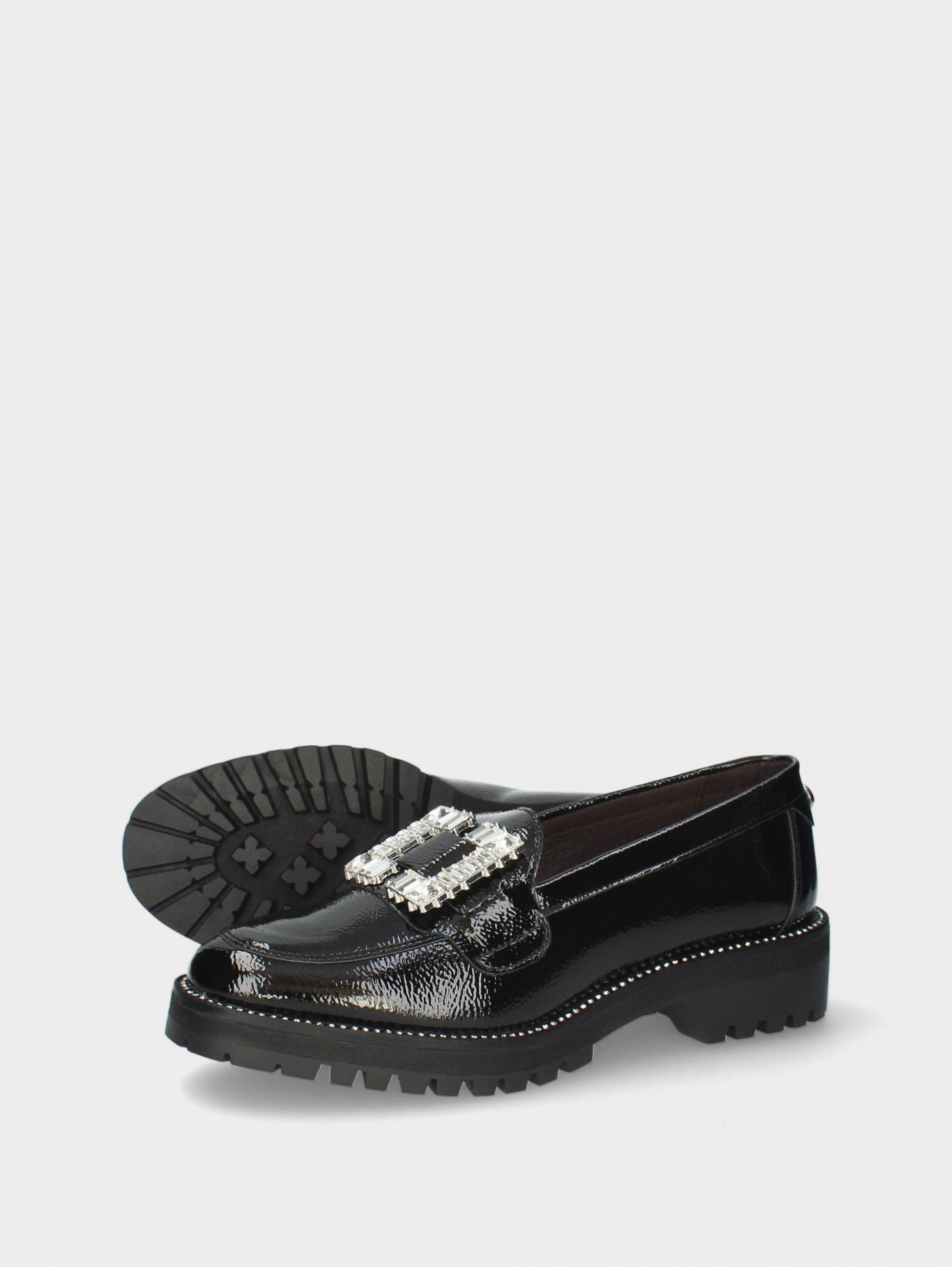 Mocassins Noirs pour Femme Raquel40 Chaussures Portugaises MLV Shoes