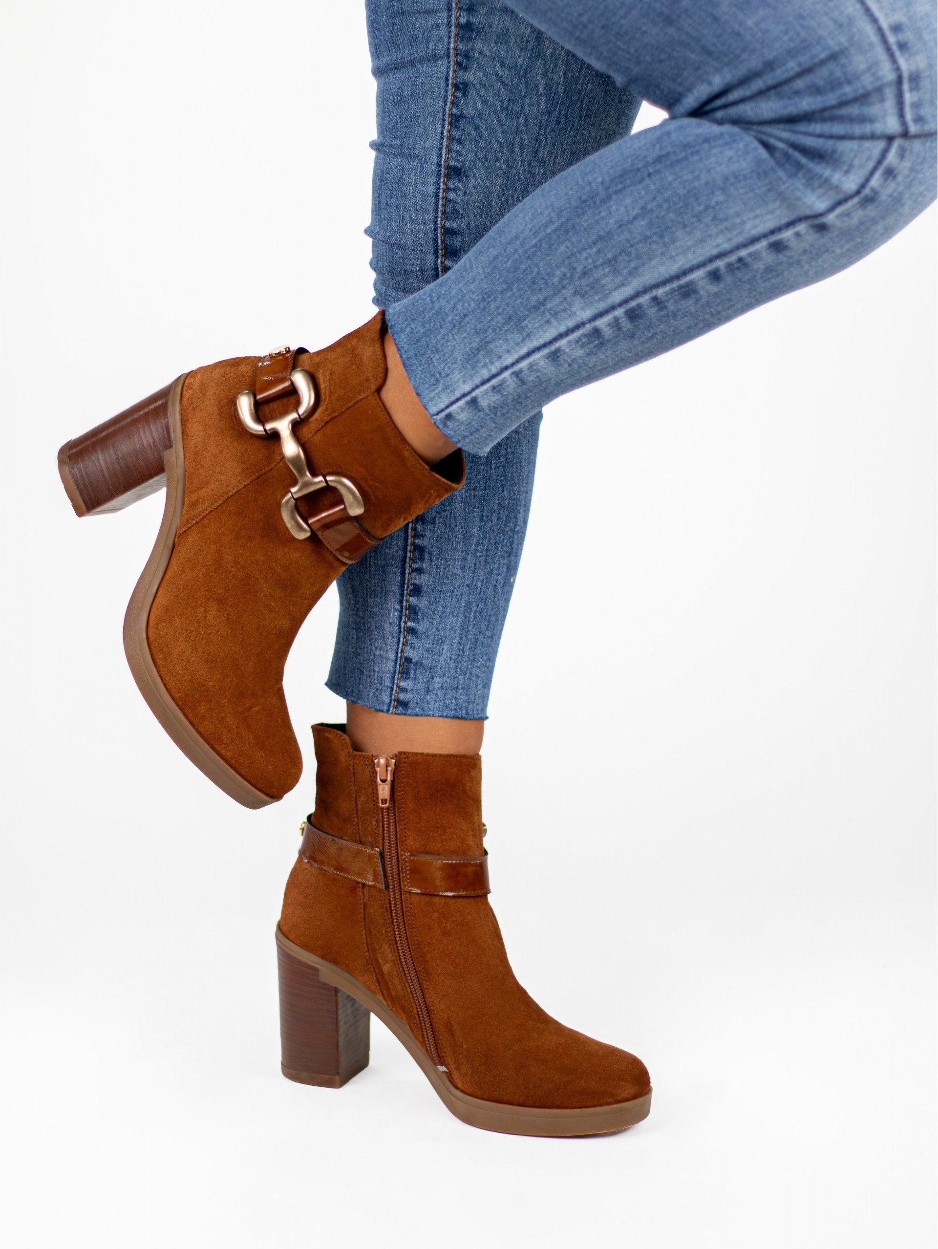 Botín  Tacón Alto Carmen 03