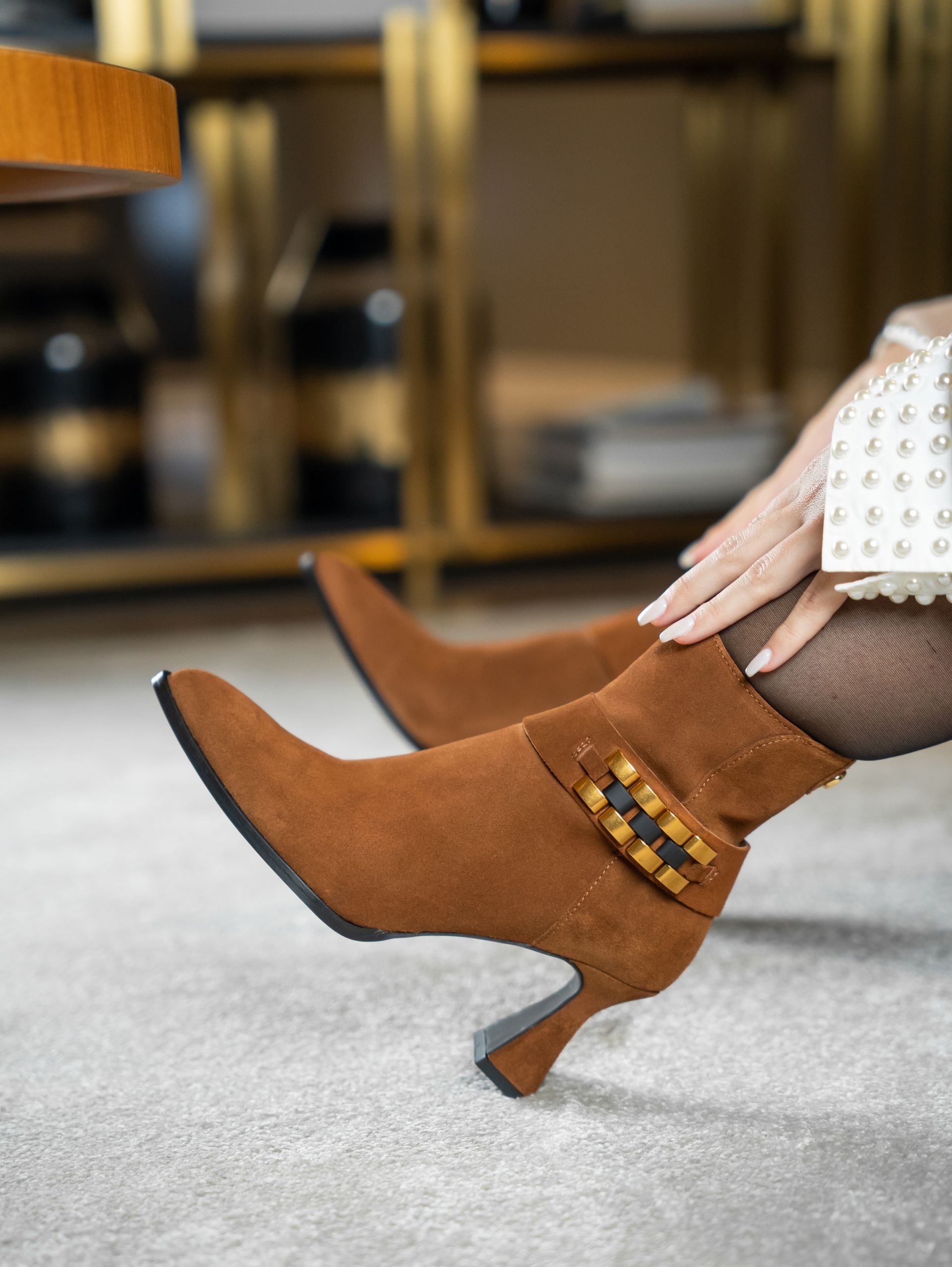 Botín  Tacón Alto Luciana 02