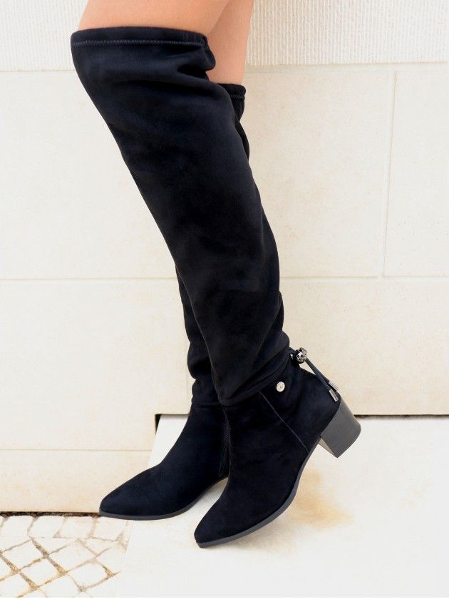 Womens  High Rise Boots