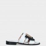 Chinelo  em Pele Raso Celia 04