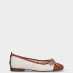 Ballerines en Cuir  Rosa 11