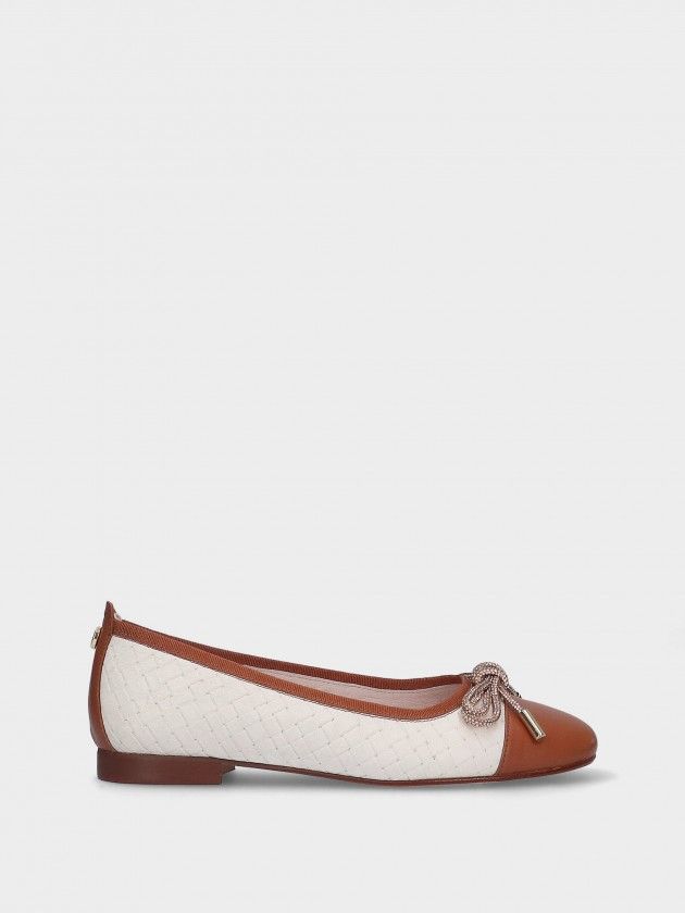 Ballerines en Cuir  Rosa 11