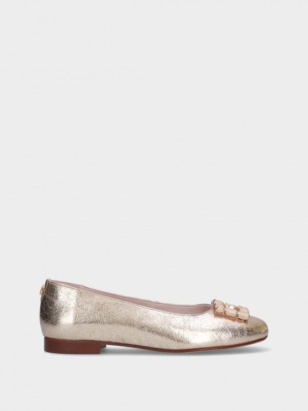 Leather Ballet Flats Rosa 15
