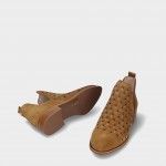 Flat Heel Leather Ankle Boot Isabela 20