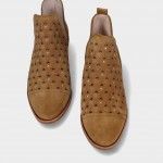 Flat Heel Leather Ankle Boot Isabela 20