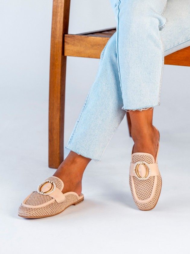 Mule  Talon Plat Dulce 06
