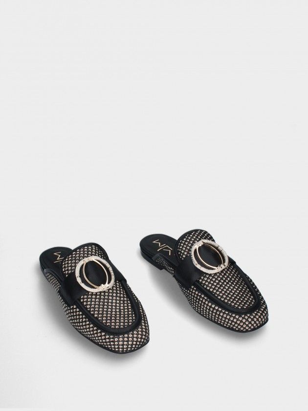 Flat Heel Mules Dulce 06