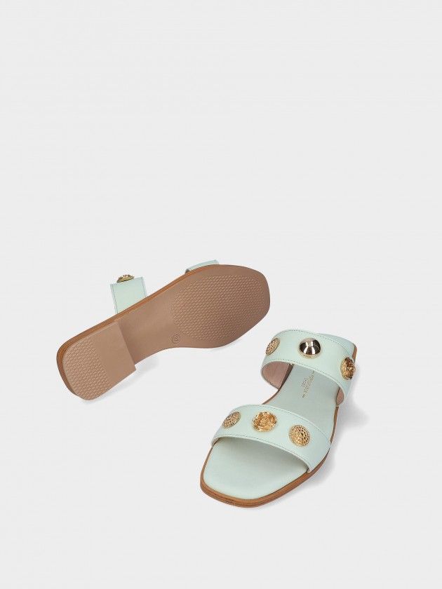 Chinelo  em Pele Raso Cindy 08