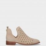 Flat Heel Leather Ankle Boot Isabela 20