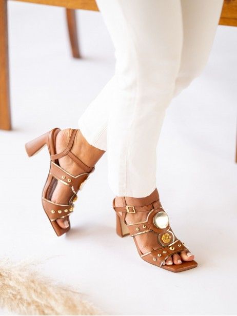 Sandalias  Tacn Alto Catarina 12