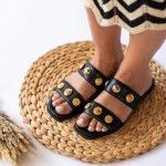 Chanclas  en Piel Planas Cindy 08