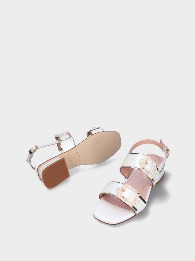 Sandalias  Tacn Bajo Carol 80