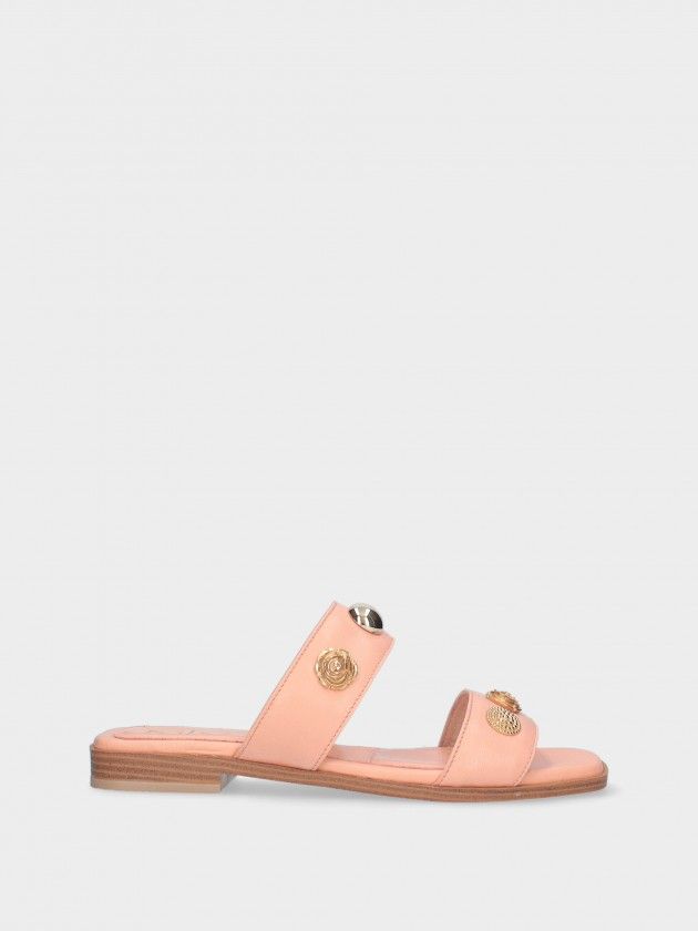 Chaussons  en Cuir Plats Cindy 08