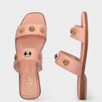 Chaussons  en Cuir Plats Cindy 08