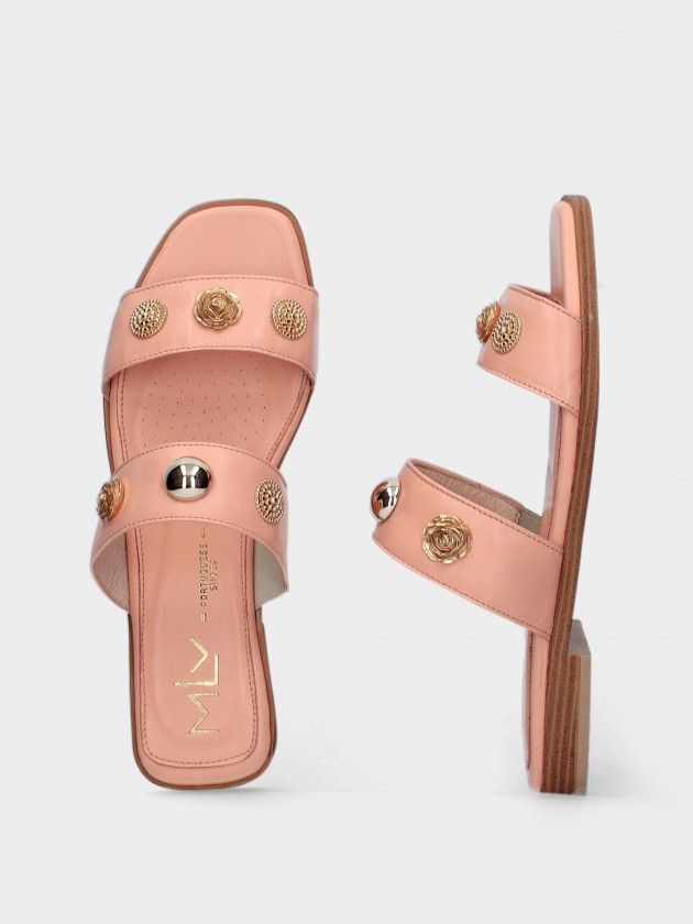 Chaussons  en Cuir Plats Cindy 08