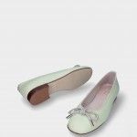 Ballerines en Cuir  Rosa 10