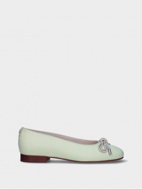 Ballerines en Cuir  Rosa 10