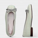 Ballerines en Cuir  Rosa 10
