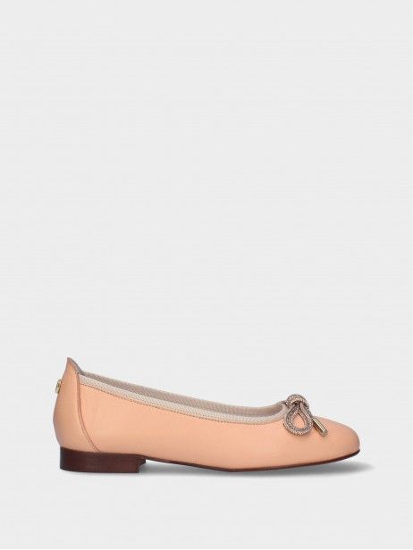 Ballerines en Cuir  Rosa 12