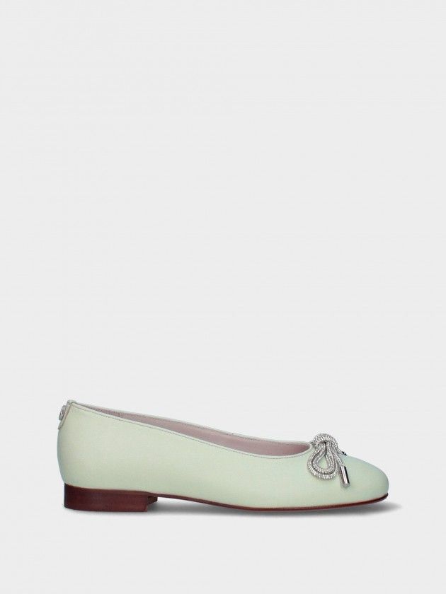 Ballerines en Cuir  Rosa 10