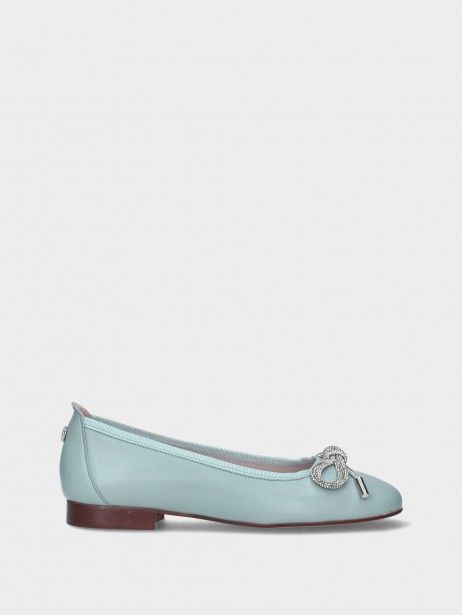 Ballerines en Cuir  Rosa 12
