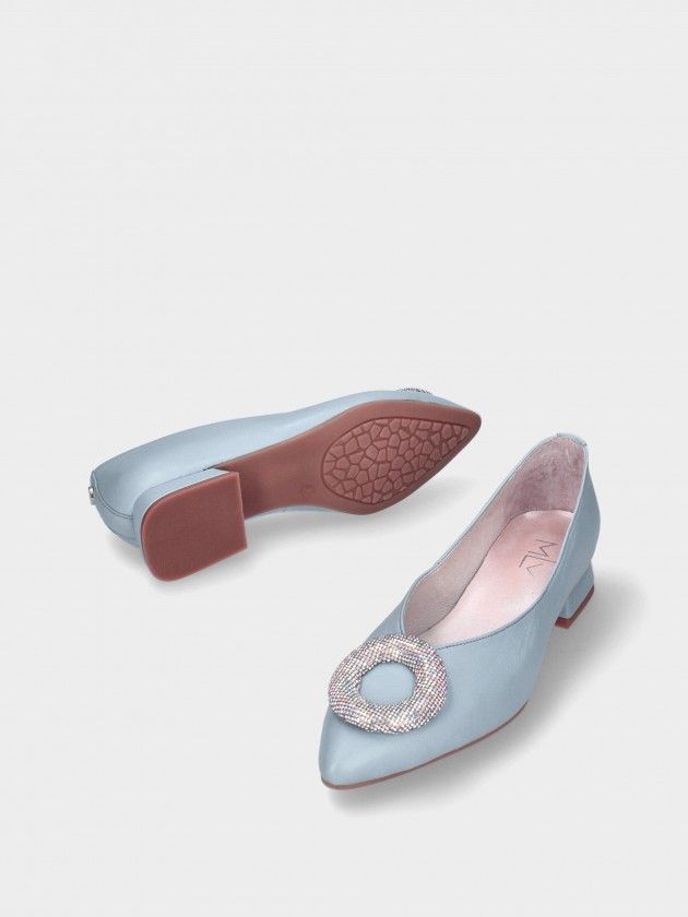 Zapatos en Piel  Tacn Bajo Lea 87