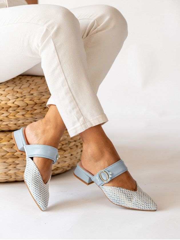 Low Heel Mules Lea 16