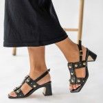 Sandales  Talon Moyen Carla 06