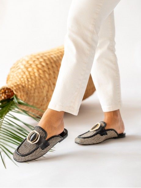 Mule  Talon Plat Dulce 06