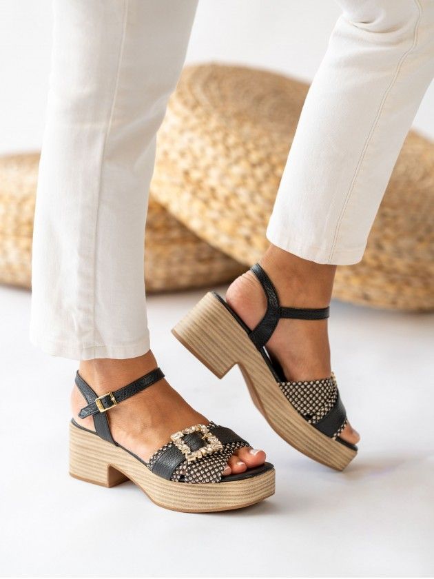 Sandales  Talon Compense Micaela 03