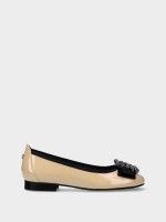 Leather Ballet Flats Rosa 17