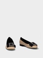 Leather Ballet Flats Rosa 17