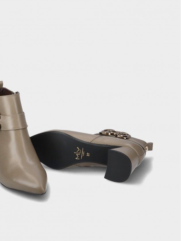 Mid Heel Ankle Boots Lori 45