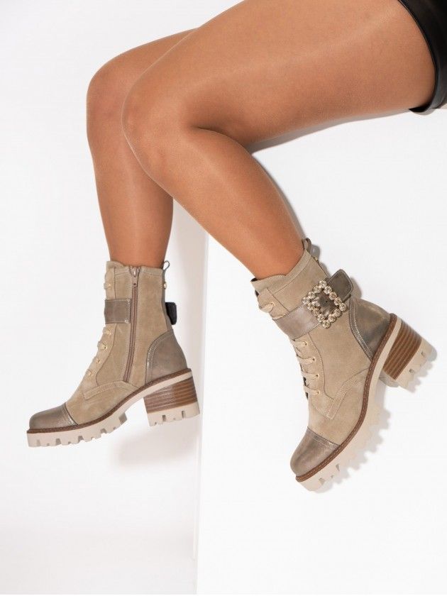 Military Style Boot Tamara 06
