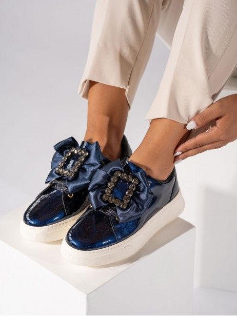 Leather Casual Chic Sneaker Anita 26