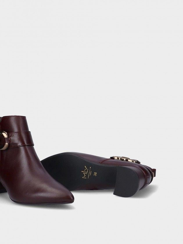 Mid Heel Ankle Boots Lori 45