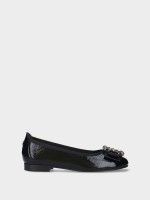 Leather Ballet Flats Rosa 17