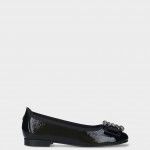 Leather Ballet Flats Rosa 17