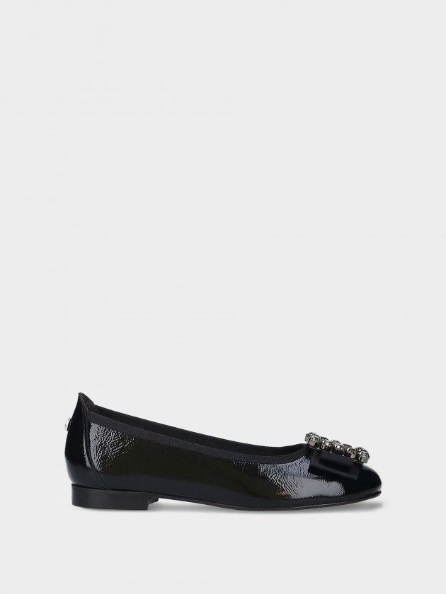 Leather Ballet Flats Rosa 17
