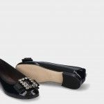 Leather Ballet Flats Rosa 17