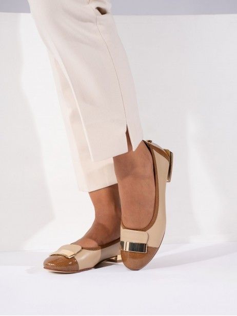 Leather Ballet Flats Rute 15