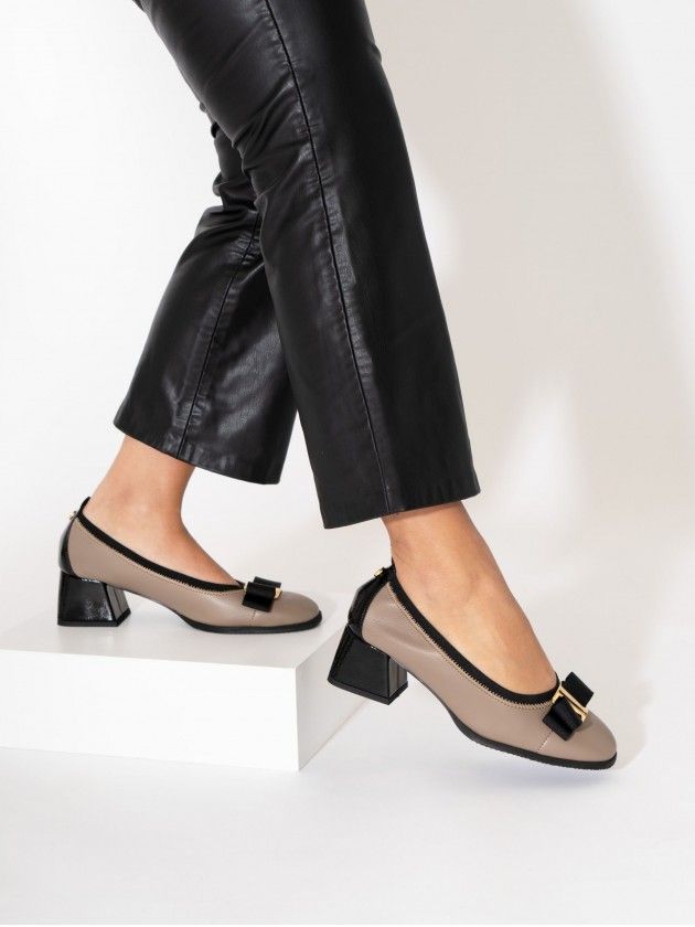 Mid Heel Shoe Carolina 06