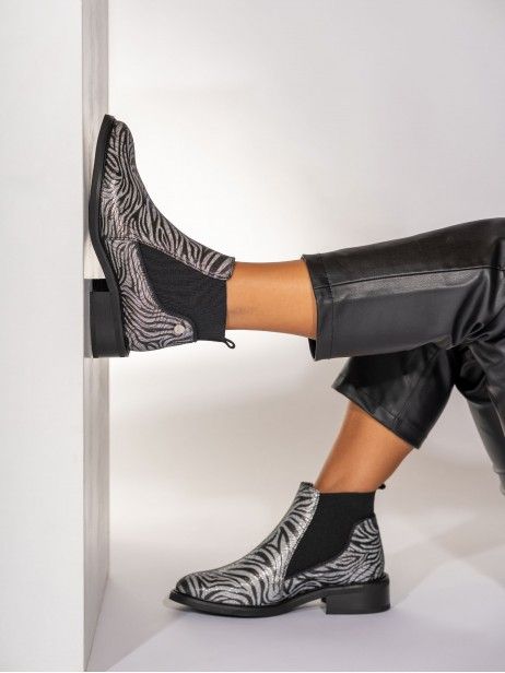 Leather Chelsea Boot Rafaela 90